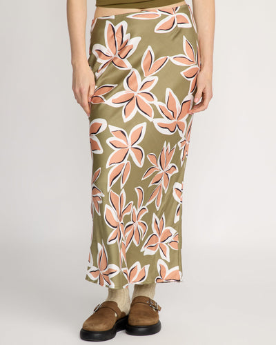 Volcom Women's Psychonic Skirt Light Army