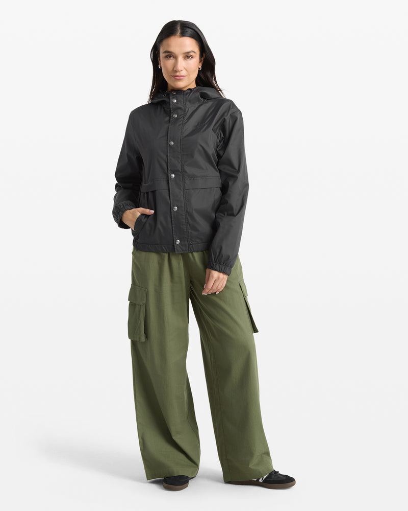 Volcom Women's Stonewind Jacket Vintage Black