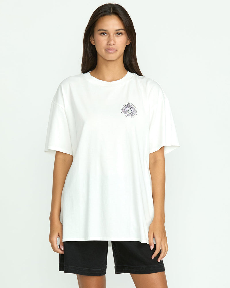 Volcom Women's Stones Throw Tee Star White