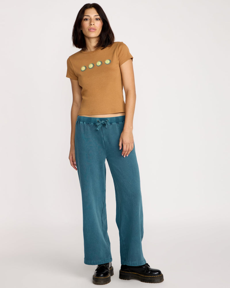 Volcom Women's Have A Clue Tee Vintage Brown