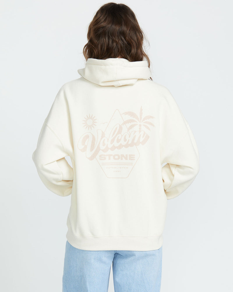 Volcom Women's Stone Art Up Hoodie Bone