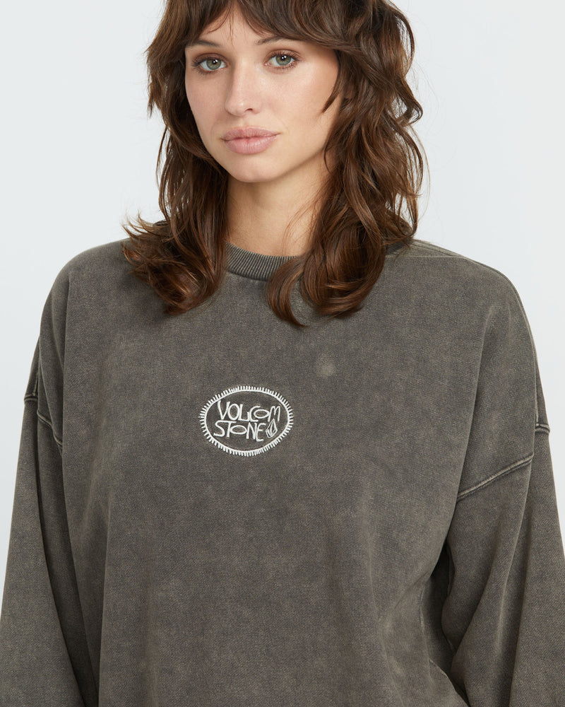 Volcom Women's Stone Crew Vintage Black