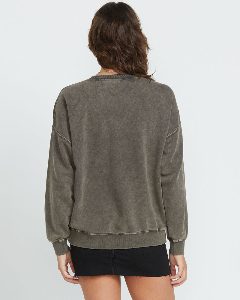 Volcom Women's Stone Crew Vintage Black