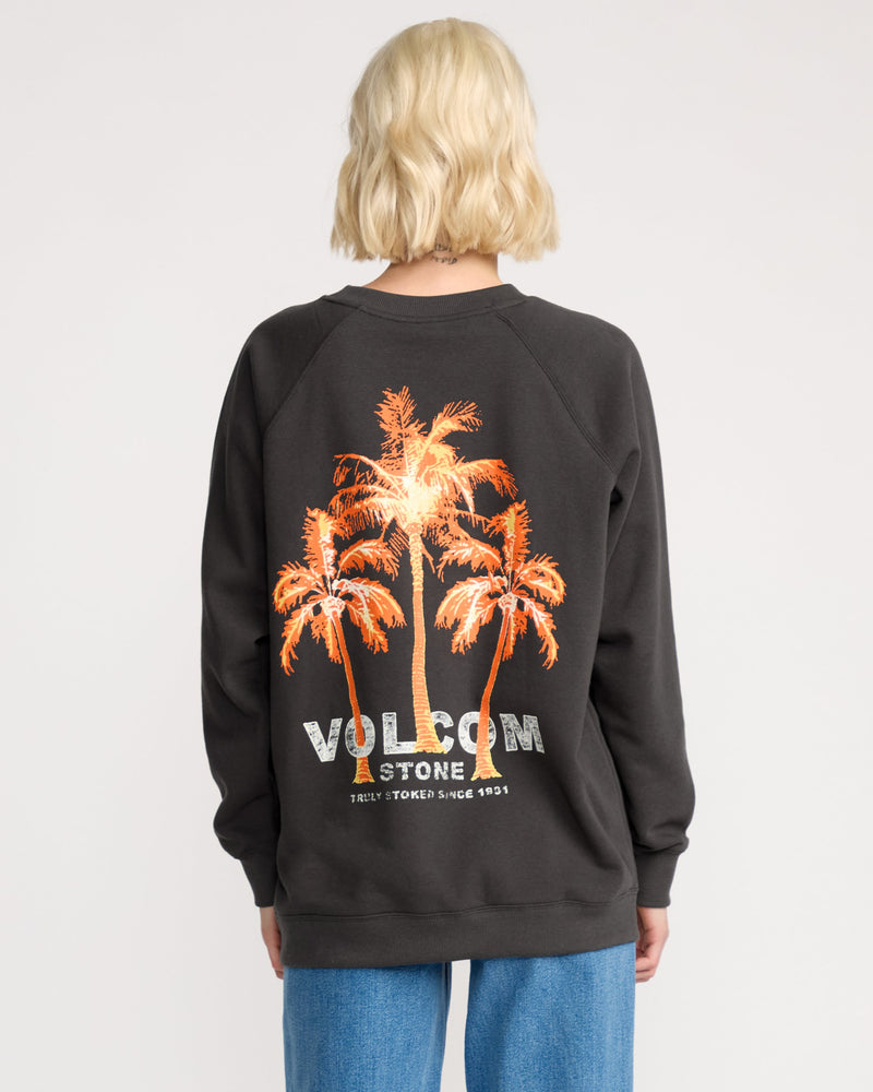 Volcom Women's Stone Magic Crew 