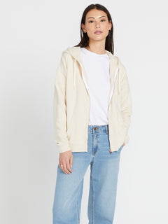 Lived in Lounge Zip Jacket - Cream