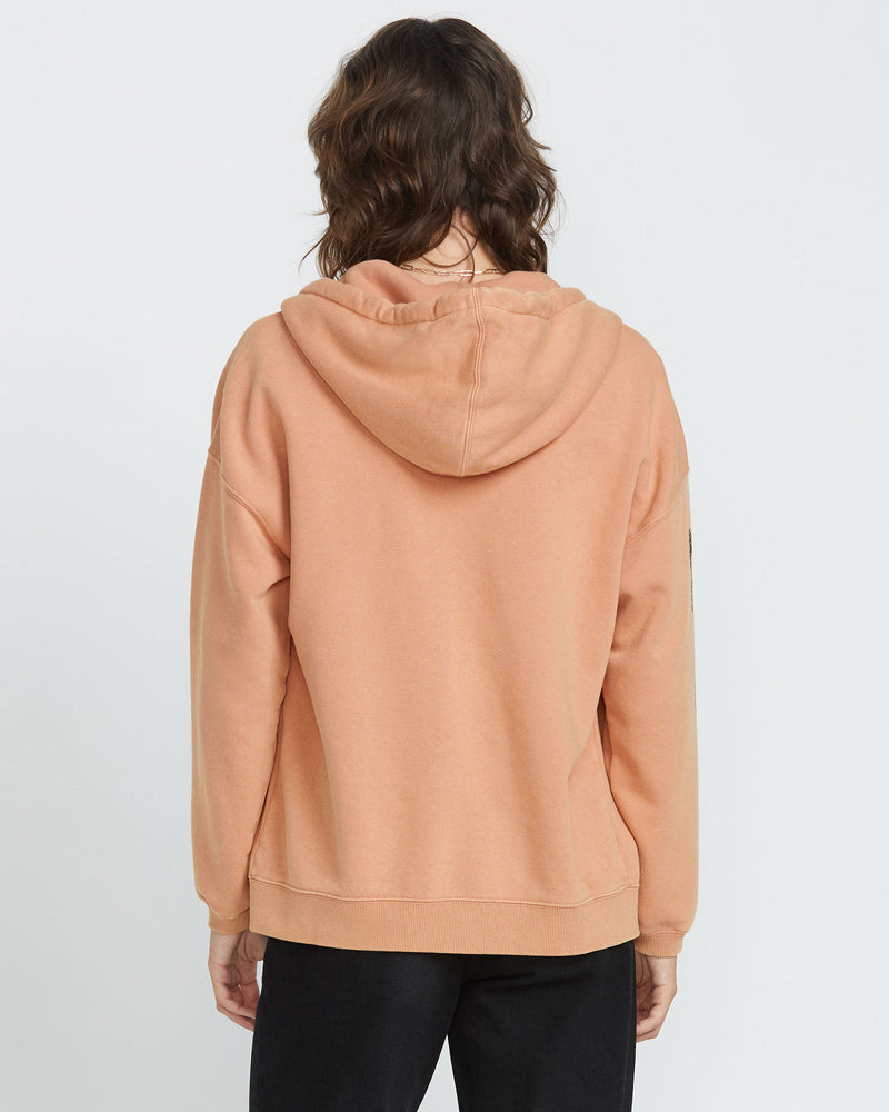 Volcom Women's Stone Art Up Zip Sandstone