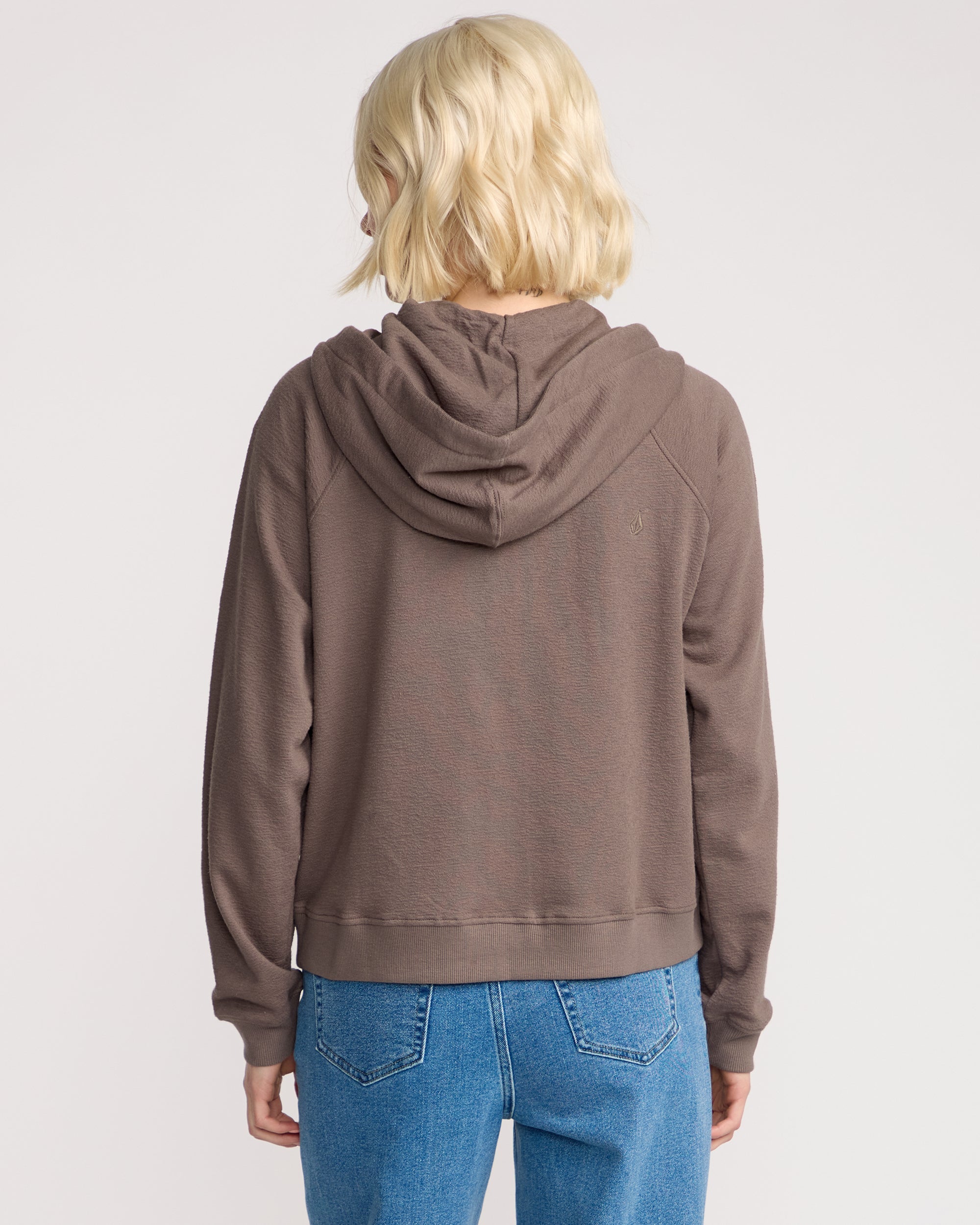 Women's Lived In Fleece Zip Hoodie - Volcom