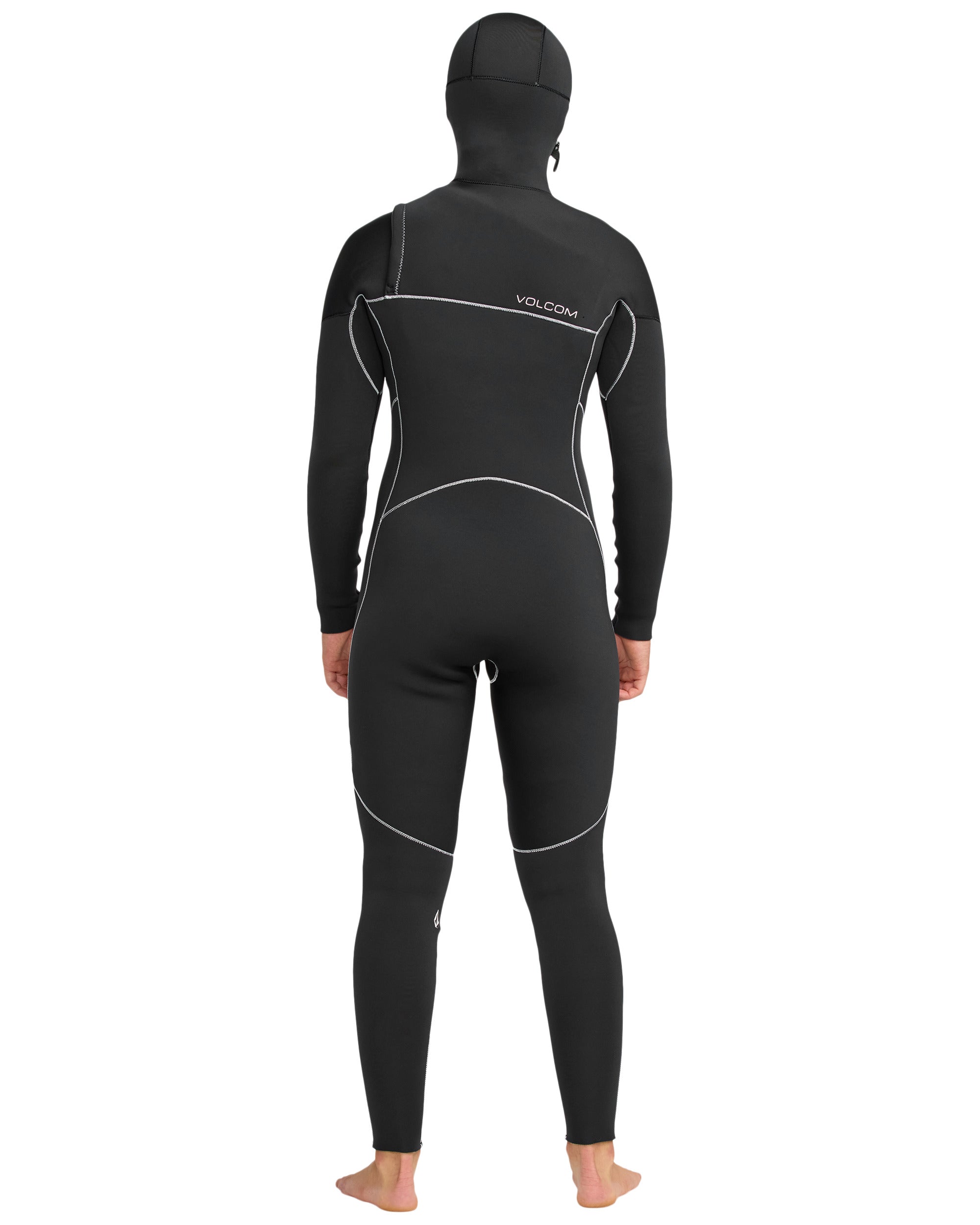 Women's 5/4MM Modulator Chest Zip Hooded Full Wetsuit - Volcom