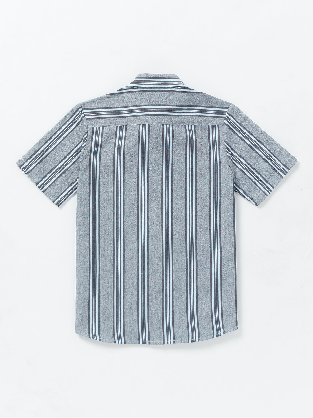 Big Boys Newbar Stripe Short Sleeve Shirt - Celestial Blue