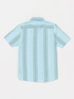 Big Boys Flaxstone Short Sleeve Shirt - Crystal Blue