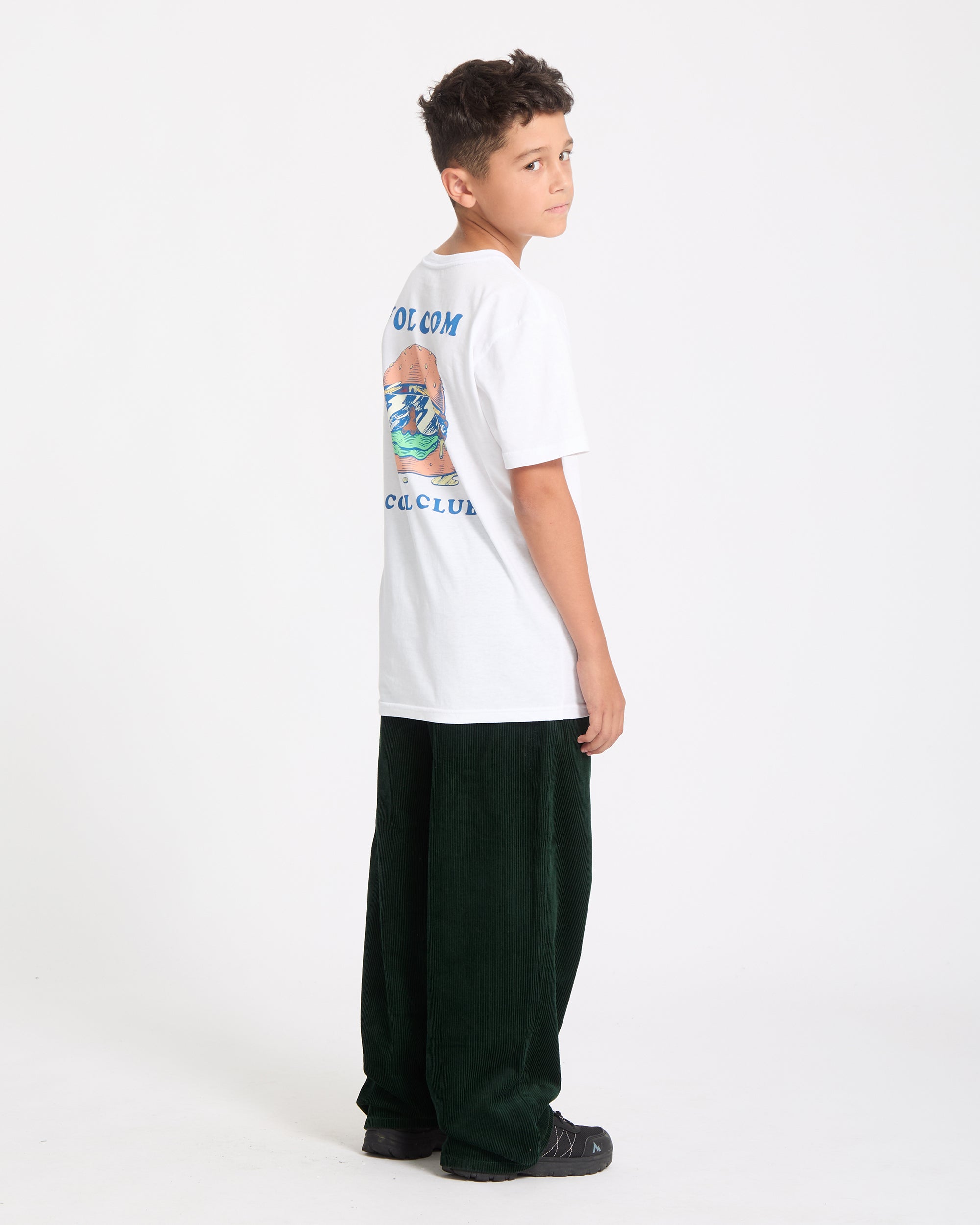 Big Boys' Burgstone Pocket Tee - Volcom