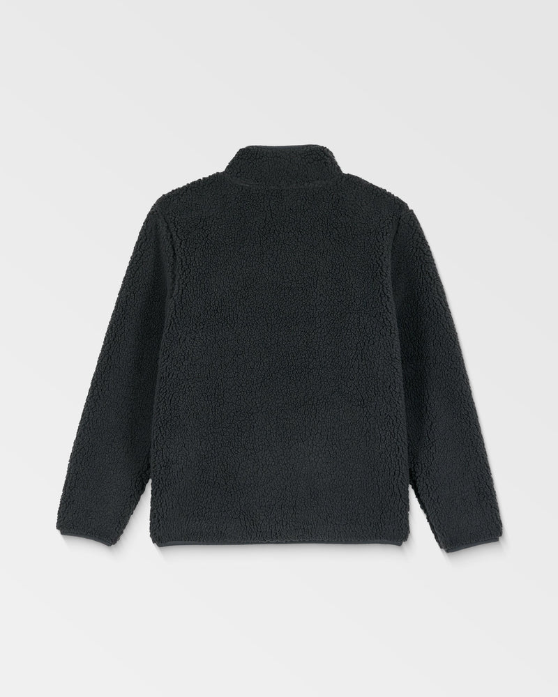 Volcom Kids' Storm Stone Zip Fleece Asphalt Black