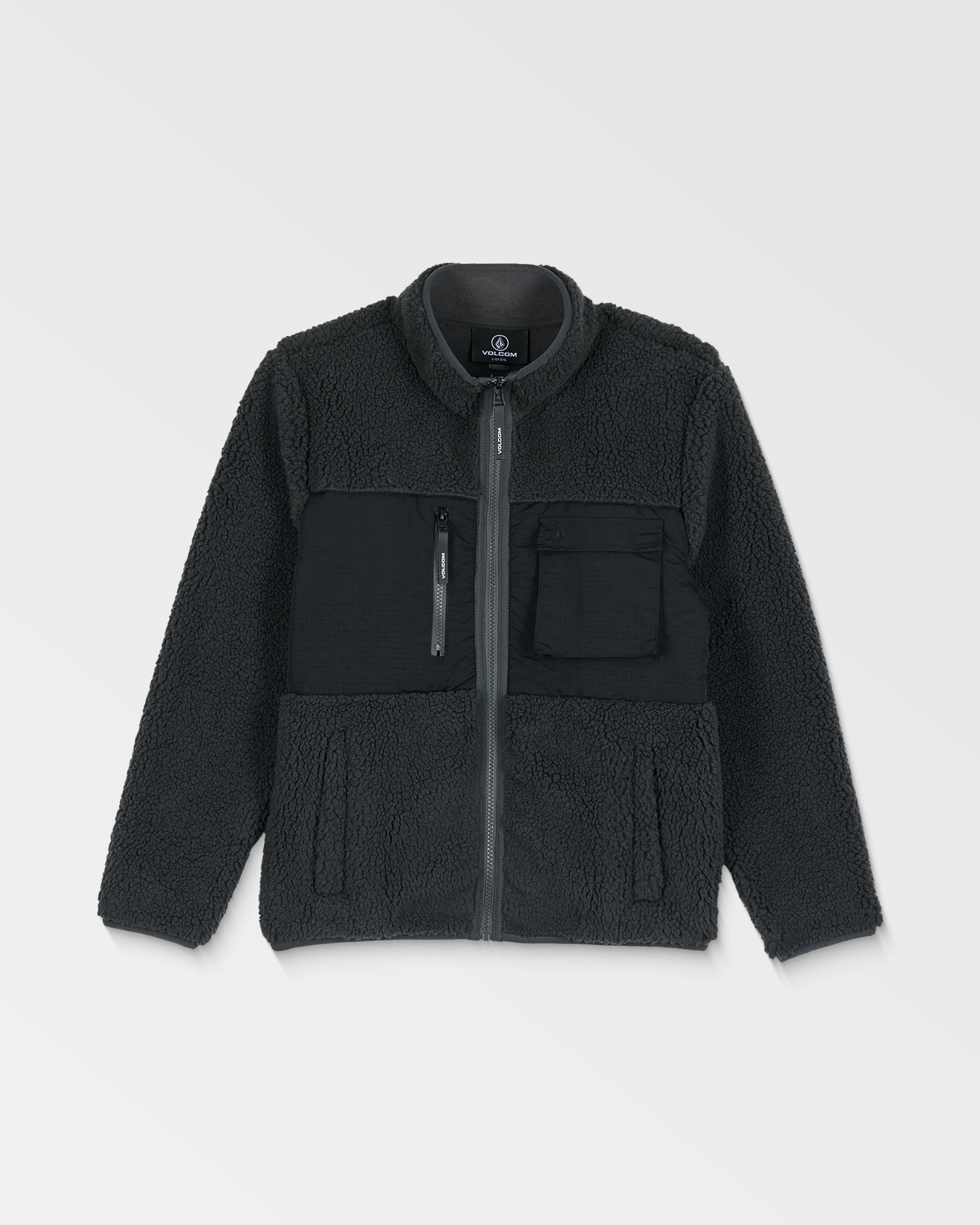 Big Boys' Storm Stone Zip Fleece - Volcom