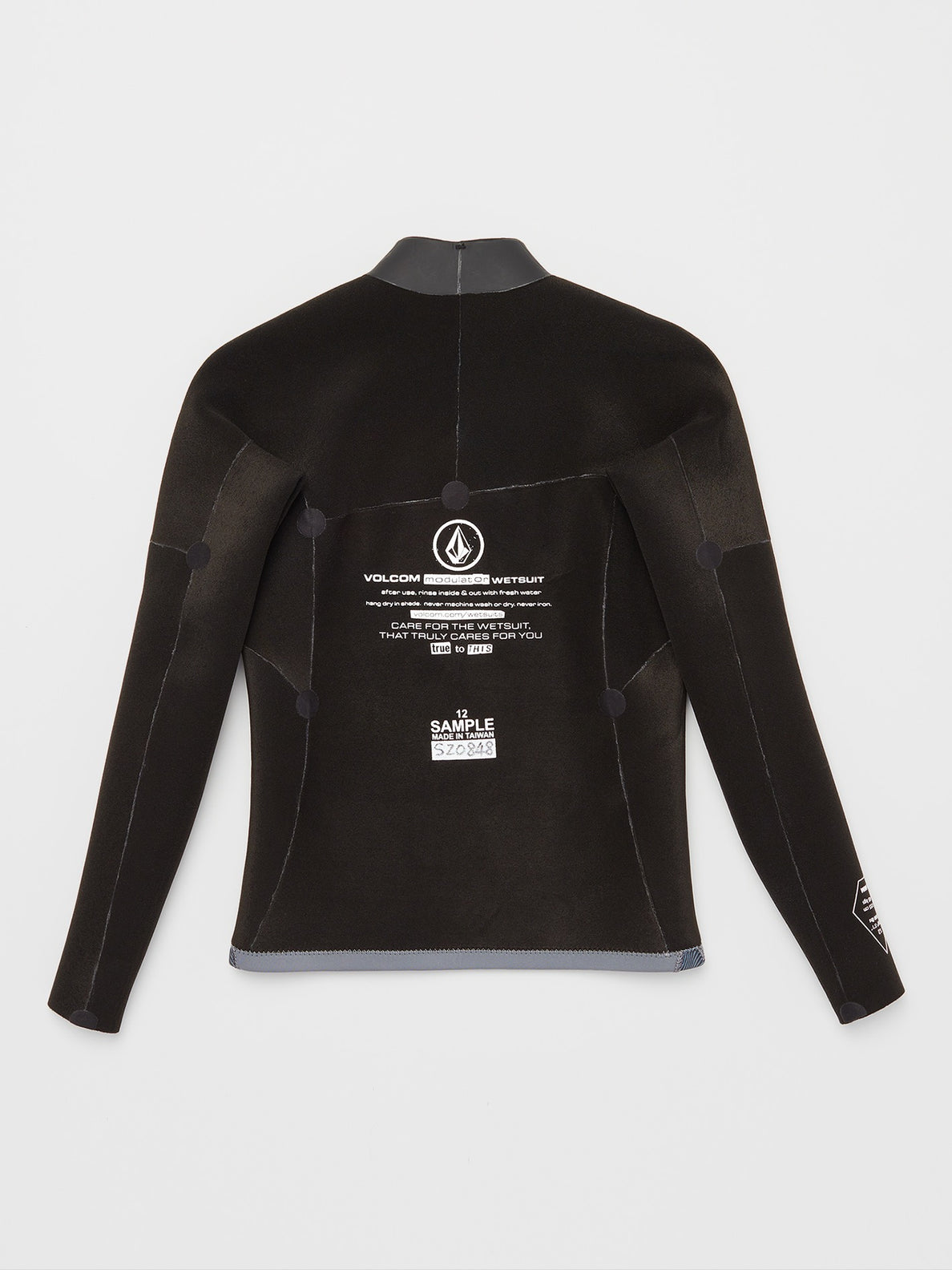 Big Boys Modulator 2mm Long Sleeve Wetsuit Jacket - Charcoal