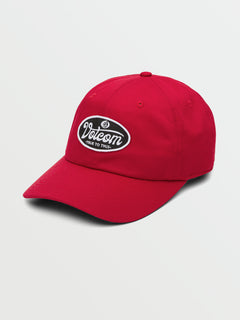 Harwich Adjustable Hat - Deep Red