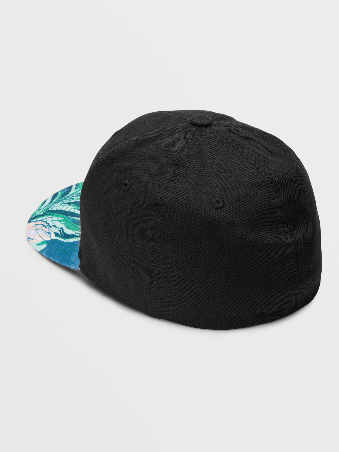 Full Stone Print Flexfit Hat - Black