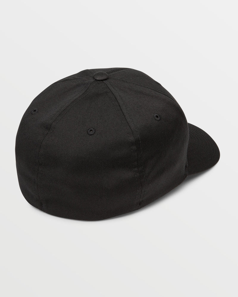 Volcom Men's Full Stone Flexfit Hat Black