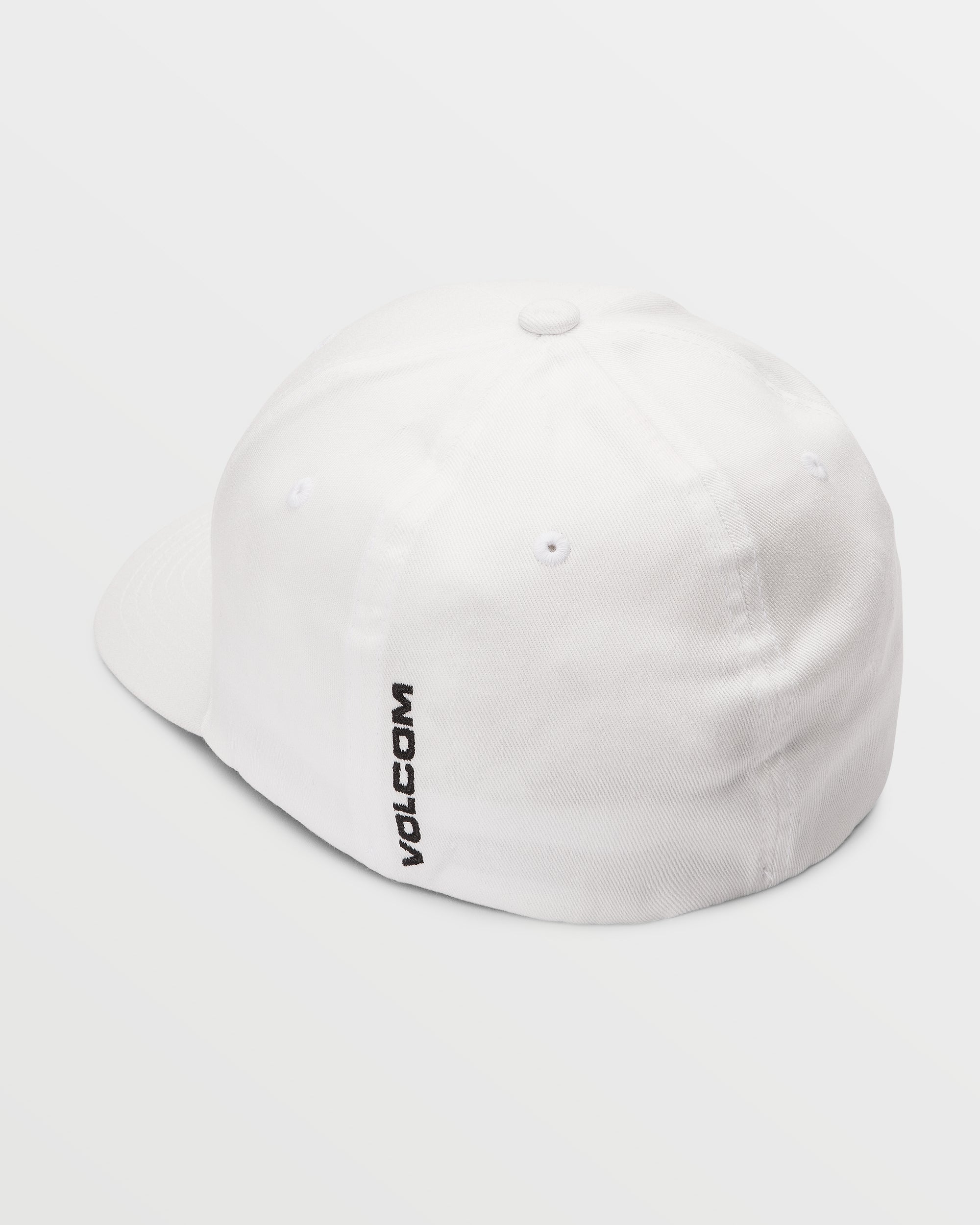 Men's Full Stone Flexfit Hat-White-Volcom