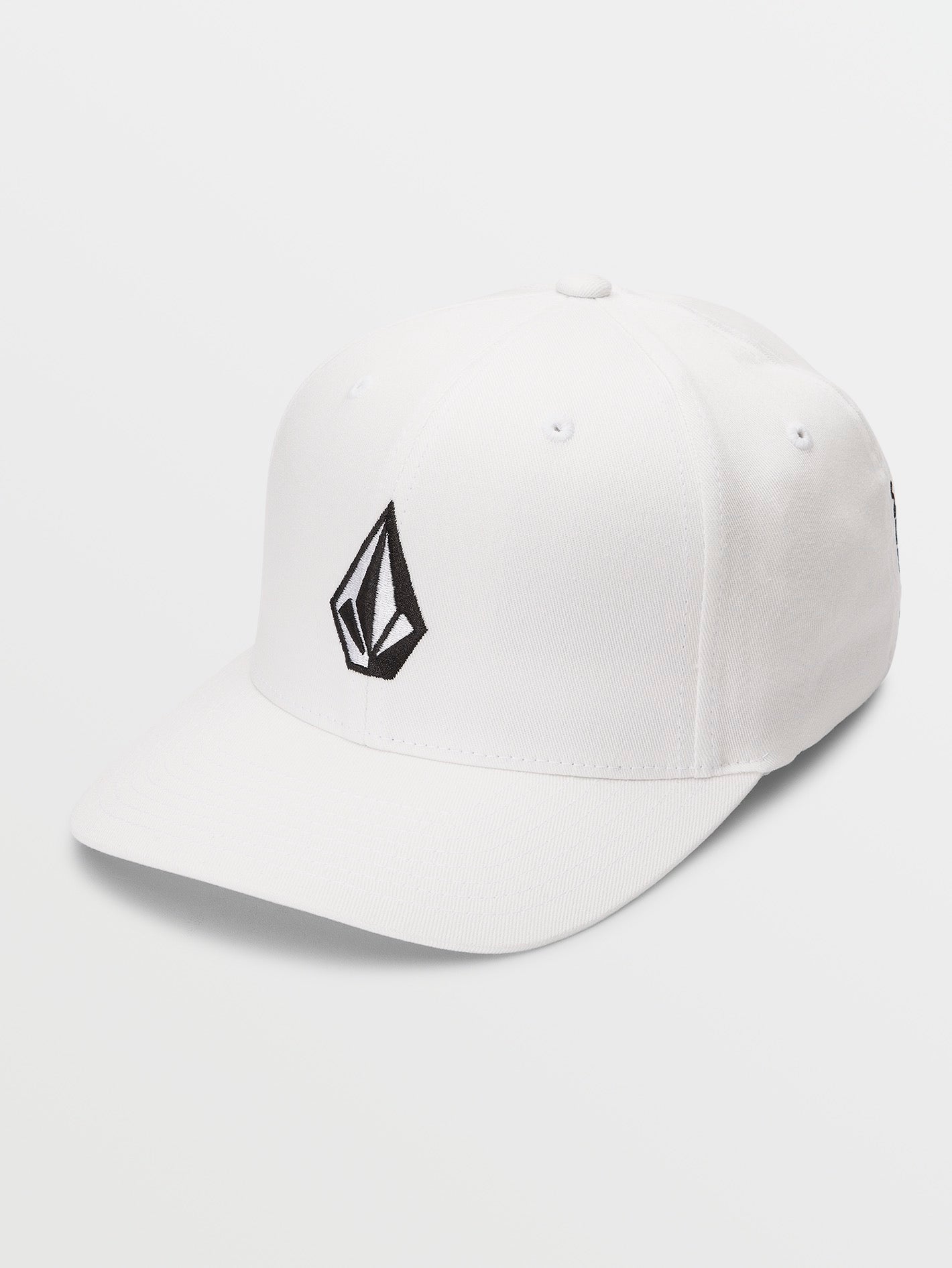 Full Stone - Volcom US Hat Flexfit – White