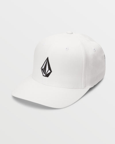 Volcom Men's Full Stone Flexfit Hat White