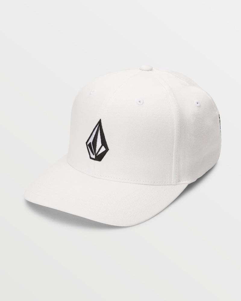 Volcom Men's Full Stone Flexfit Hat White