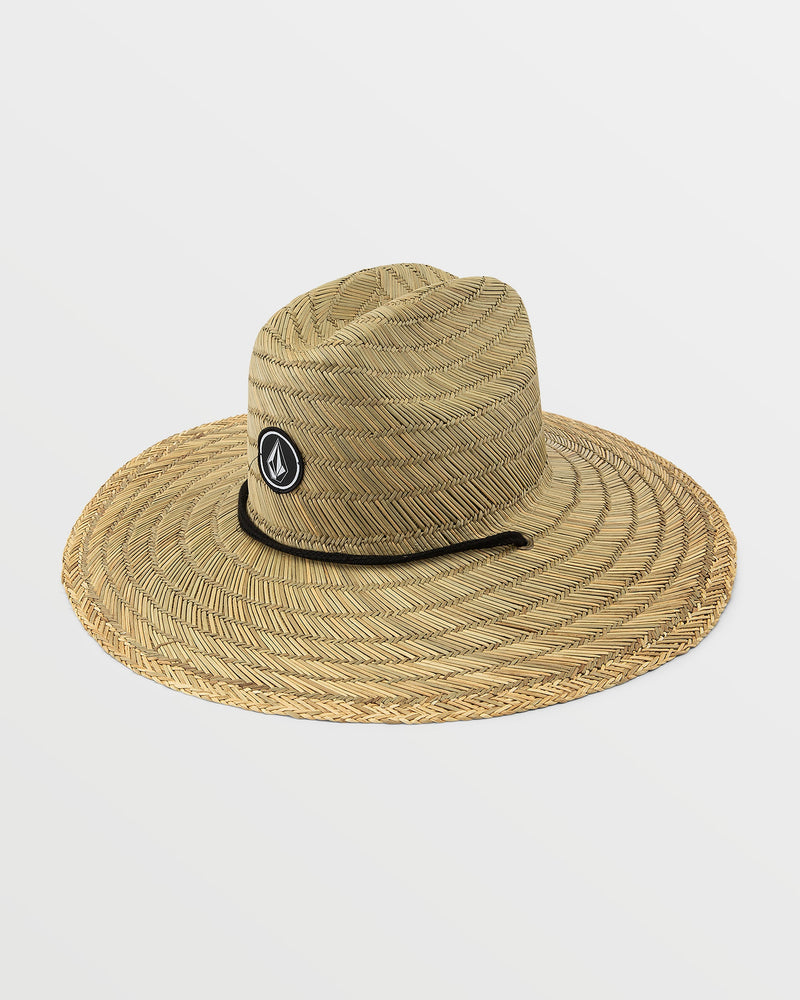 Volcom Men's Quarter Straw Hat Natural