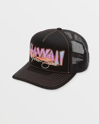 Volcom Men's Hacking Trucker Hat Black