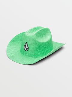 Schroff X Volcom Straw Hat - Dusty Aqua