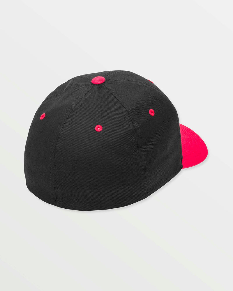 Volcom Men's 21St Century Stone Flexfit Hat Chili Red