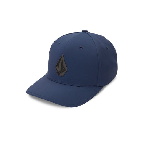 Men's Stone Tech Flexfit Delta Hat-Navy-Volcom