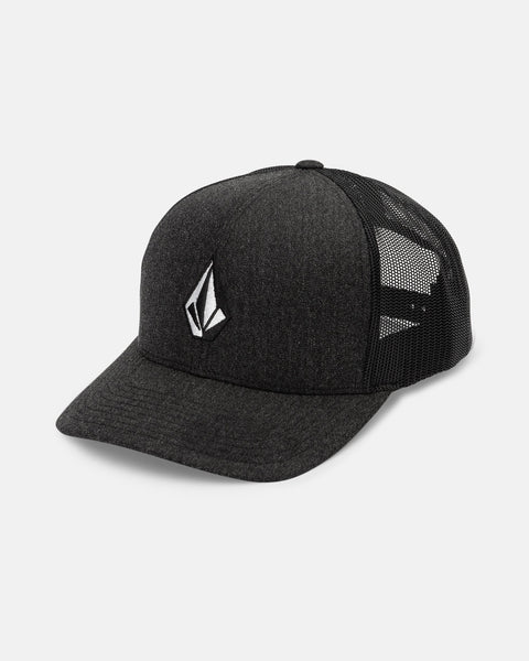 Men's Full Stone Cheese Hat-Charcoal Heather-Volcom