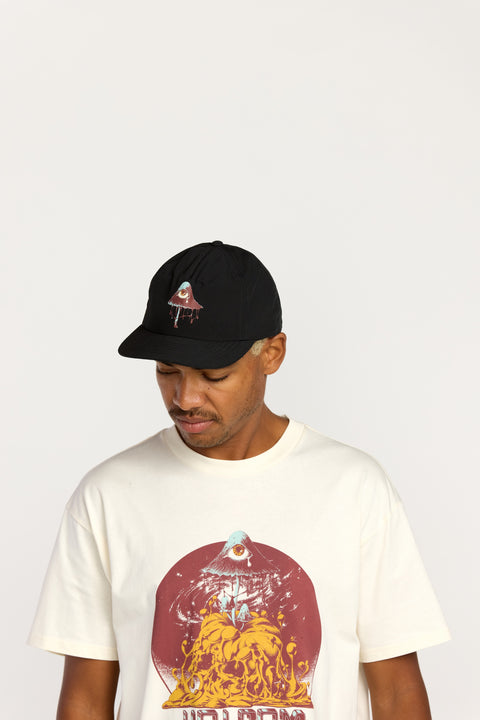 Men's Featured Artist Callum Rooney Hat-Black-Volcom