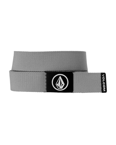 Volcom Circle Stone Web Belt Grey