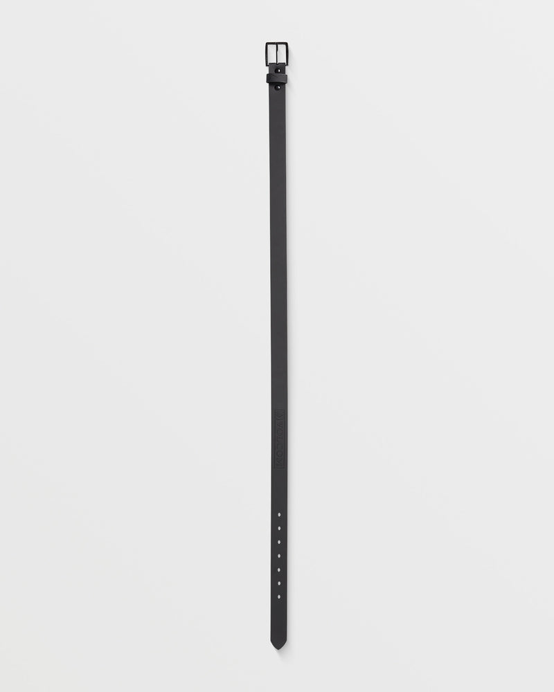 Volcom Flat Bar Pu Belt Black
