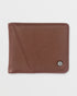 Volcom Pay-A-Pal Leather Bifold Brown
