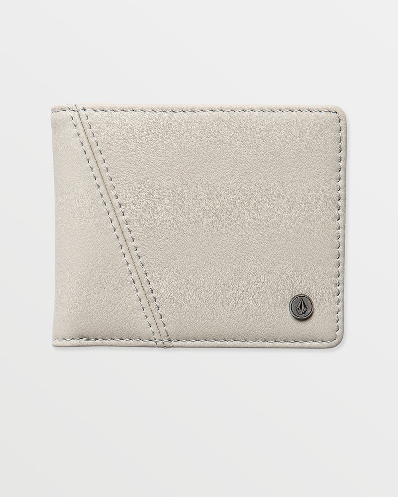 Volcom Pay-A-Pal Leather Bifold Stone