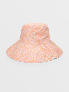 Coco Ho Wide Brim Bucket Hat - Tangerine