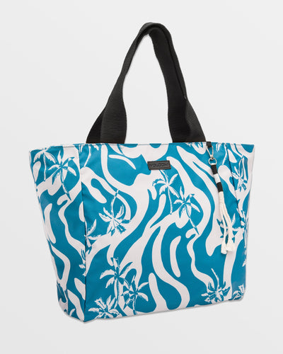 Volcom Bay Bae Beach Tote Sea Blue