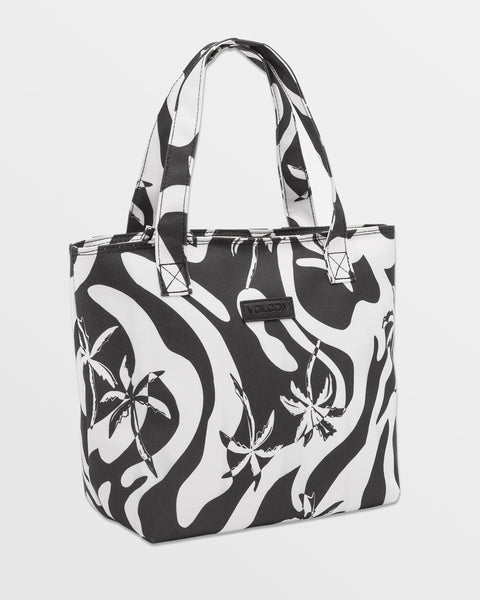 Volcom Upper Class Lunch Tote White/Black