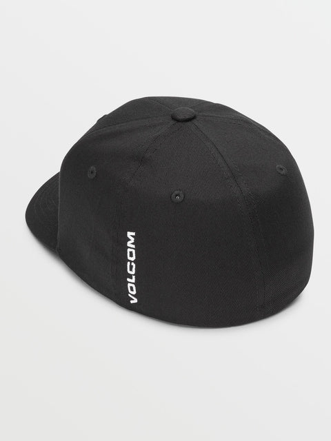 Volcom Kids' Full Stone Flexfit Hat Black