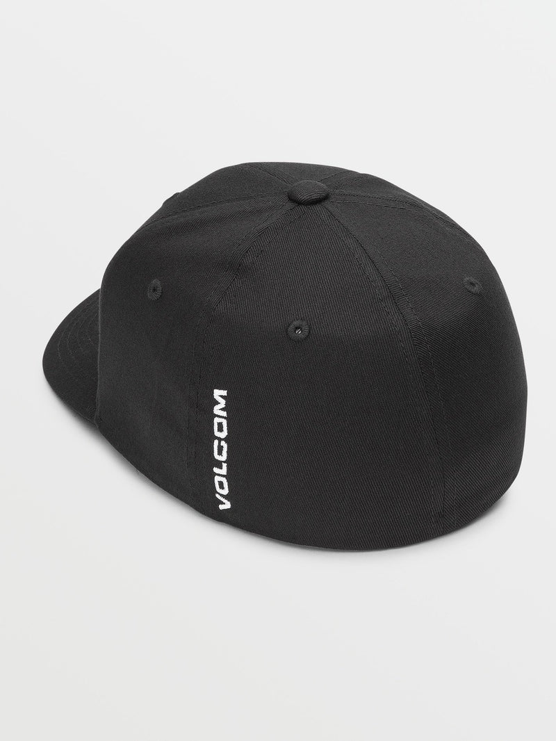 Volcom Kids' Full Stone Flexfit Hat Black