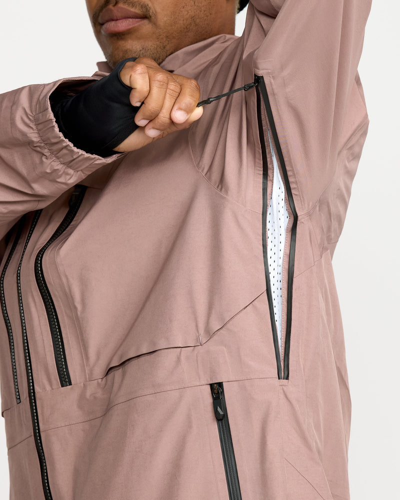 Volcom Men's Tds Inf Gore-Tex Jacket Pale Mauve