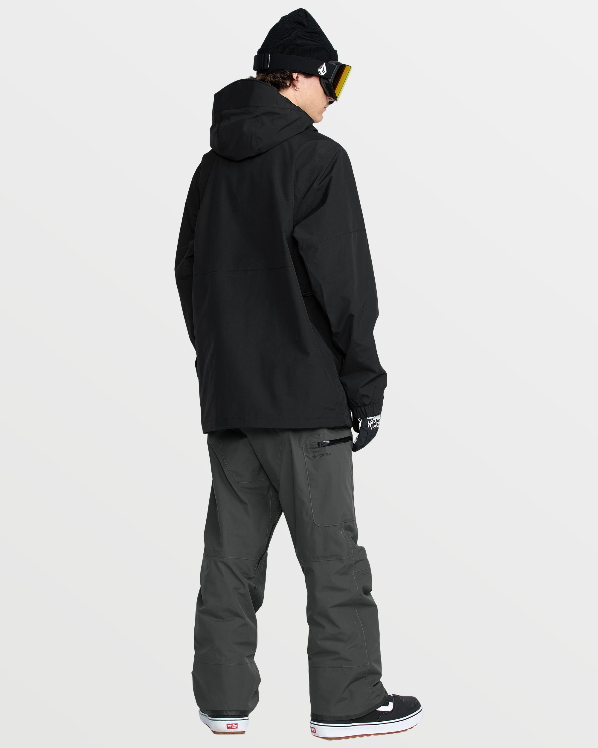 VOLCOM GORE-TEX ブラックジャケット　Lサイズ Volcom L Gore-Tex Jacket (Black) – Milo Snow and Skate