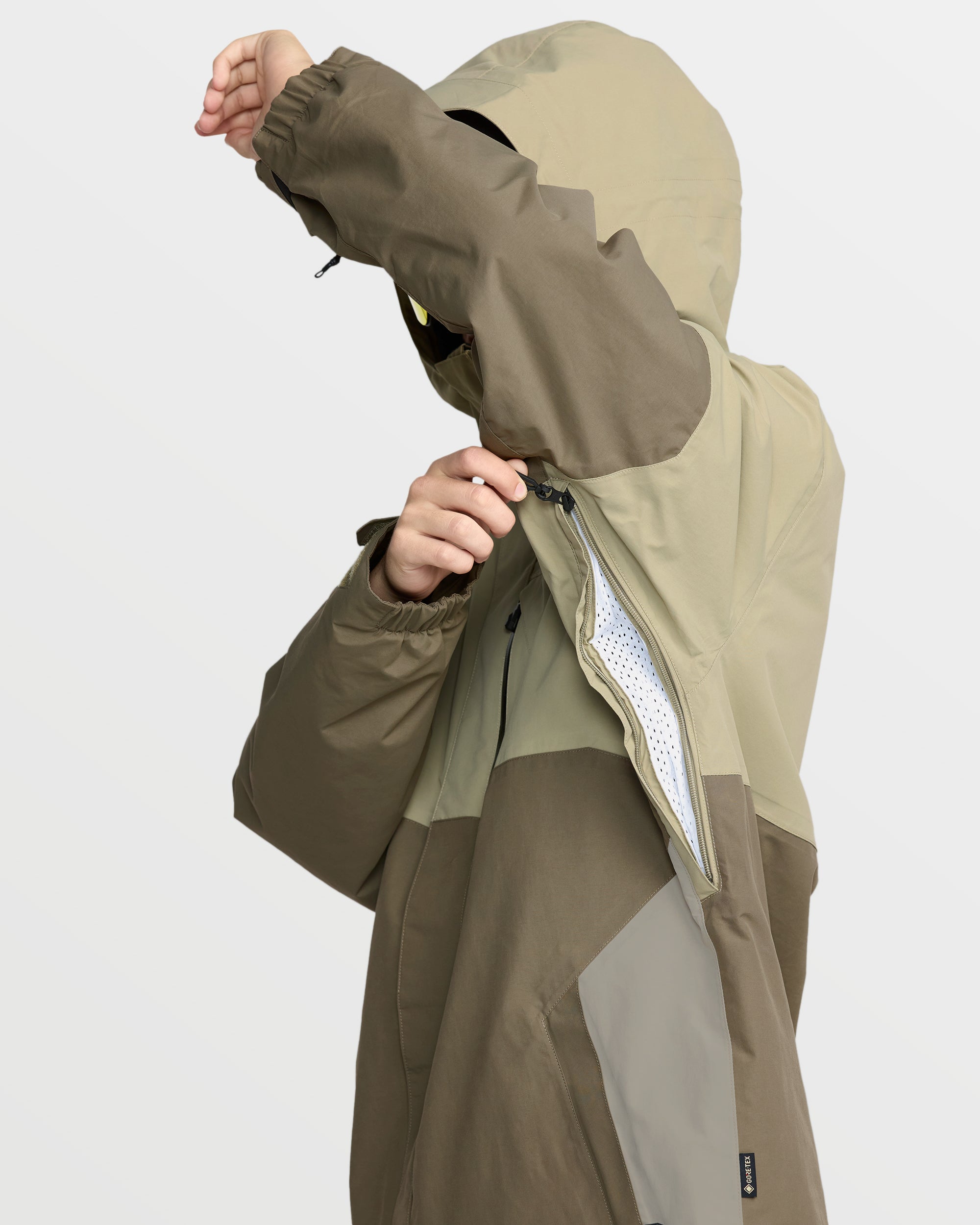 Volcom Men's L Ins Gore-Tex Jacket Moss Green