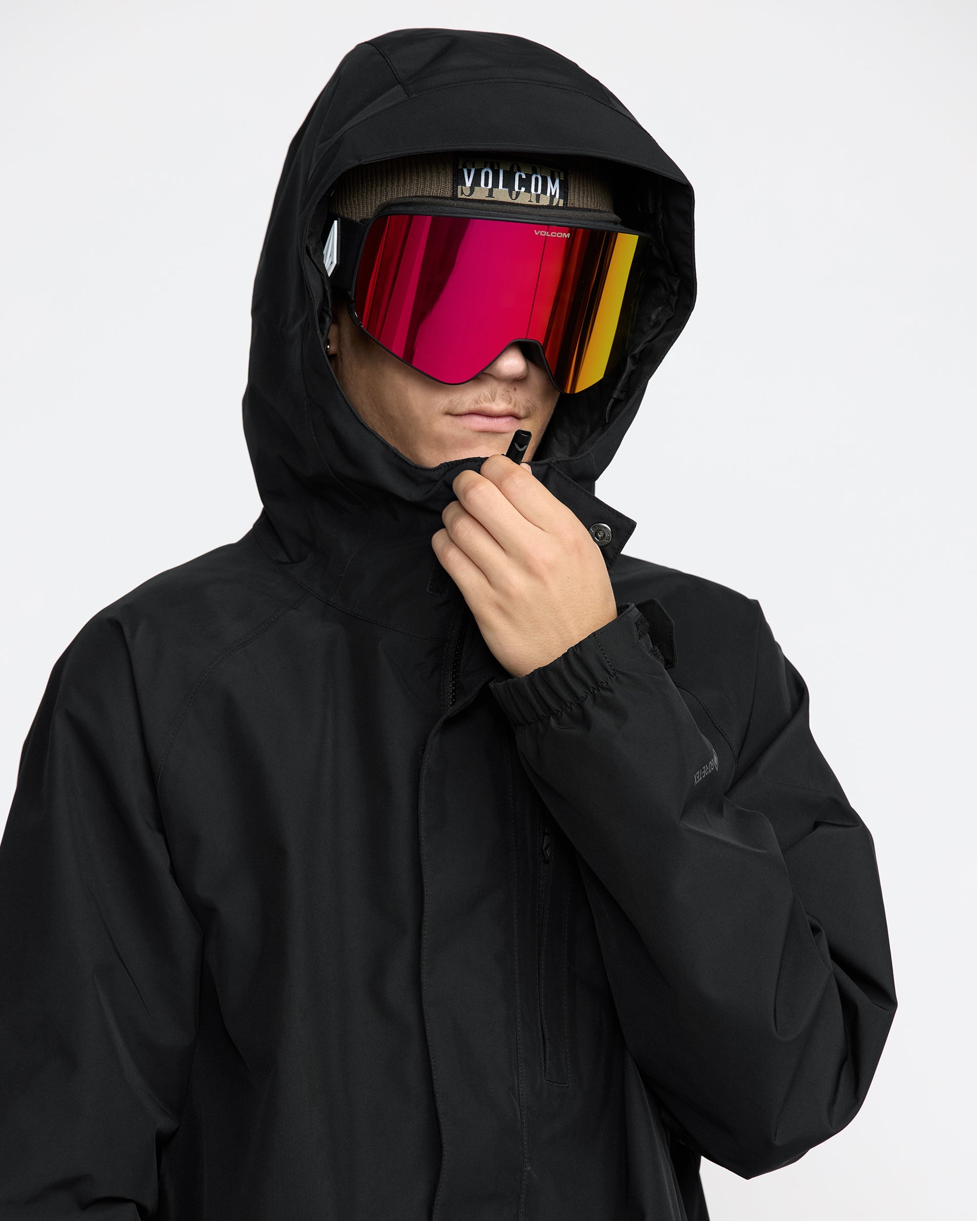 VOLCOM DUA GORE-TEX ブラックジャケット L Volcom Dua GORE-TEX Jacket - black | Tactics