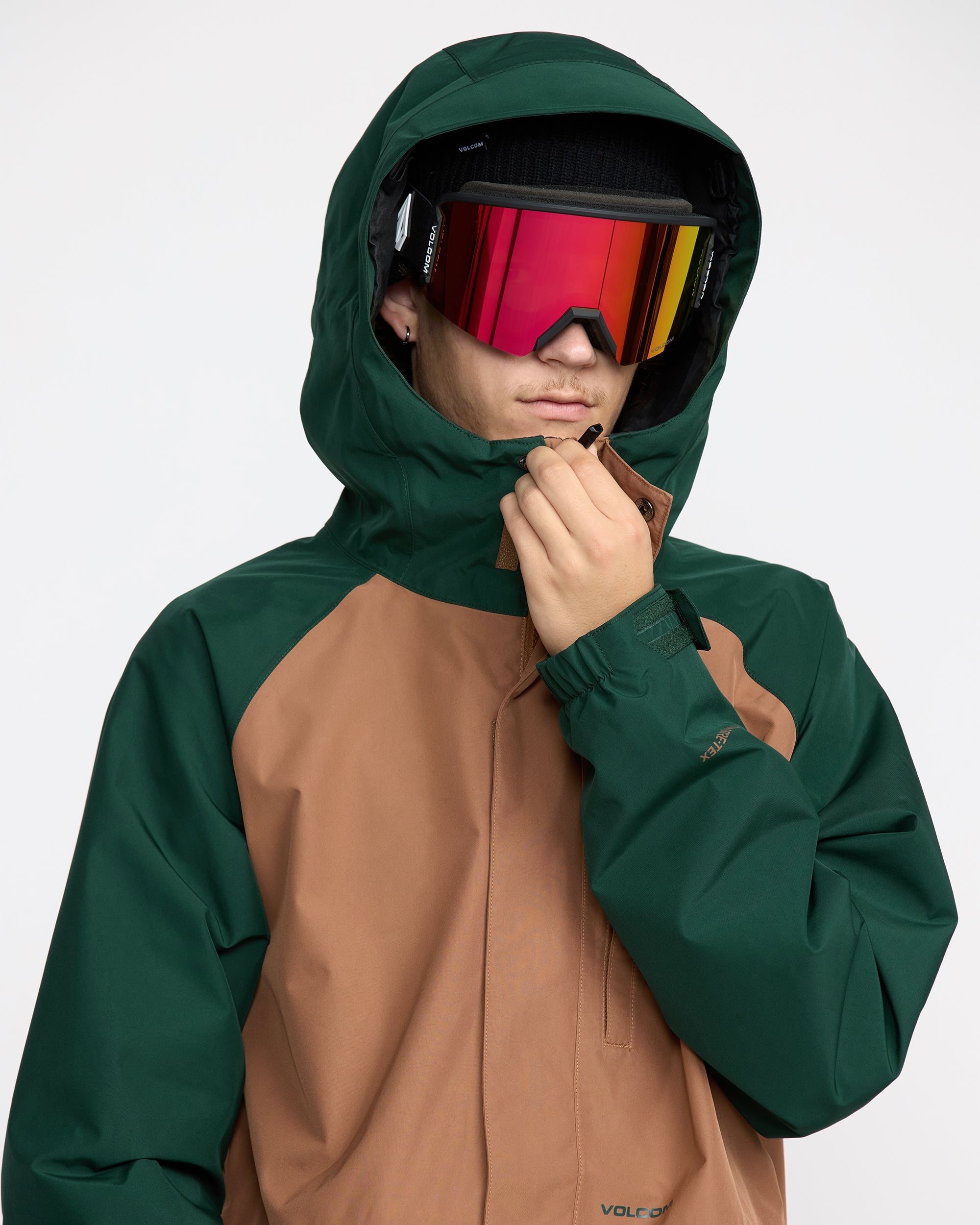 Men's Dua Gore-Tex Insulated Jacket-Terra Brown-Volcom