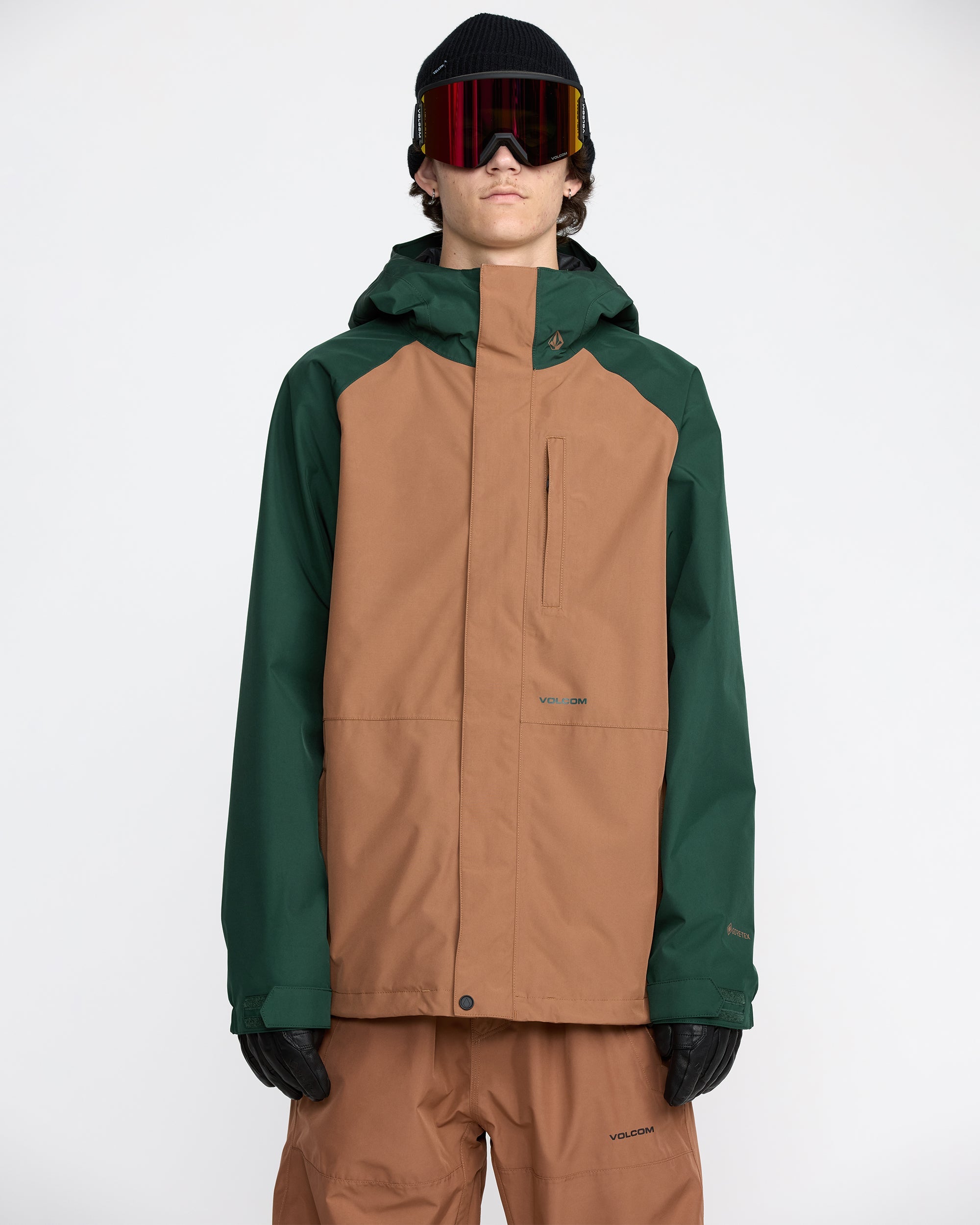 Men's Dua Gore-Tex Insulated Jacket-Terra Brown-Volcom