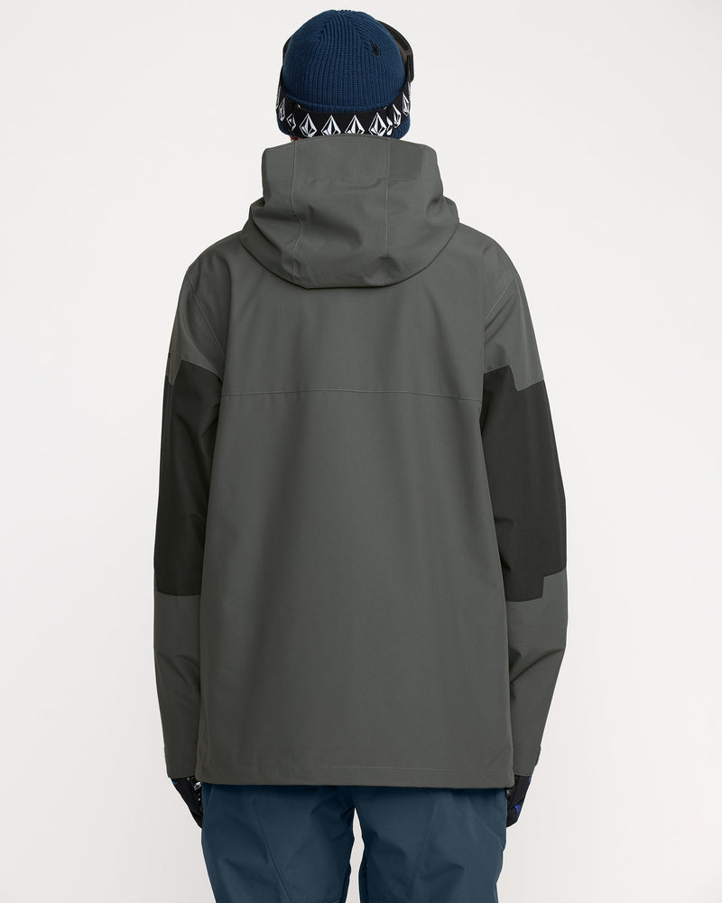 Volcom Men's Primry Insulated Jacket Dark Grey