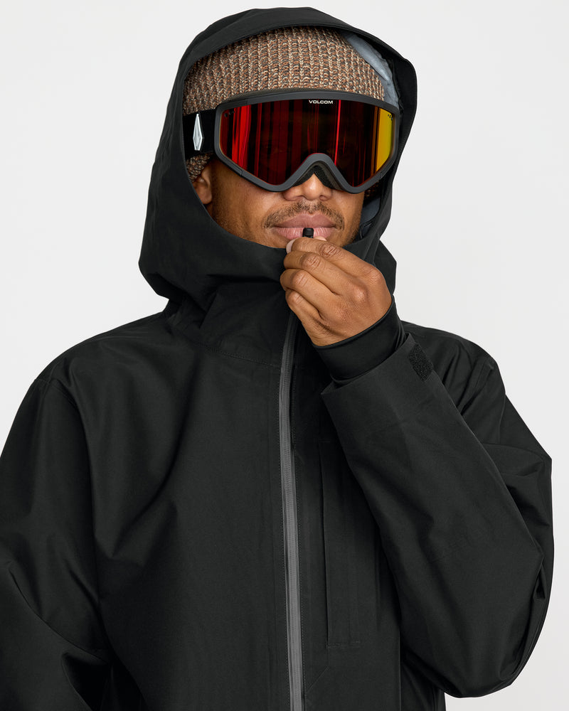 Volcom Men's Tester 3L Gore-Tex Jacket Black