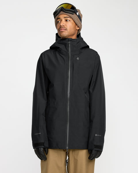 Volcom Men's Tester 3L Gore-Tex Jacket Black